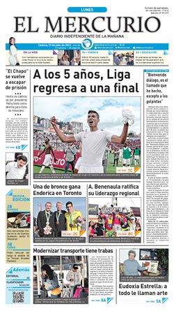 Portada El Mercurio
