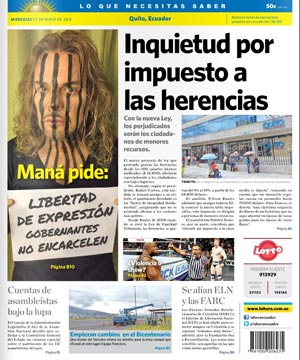 Portada La Hora