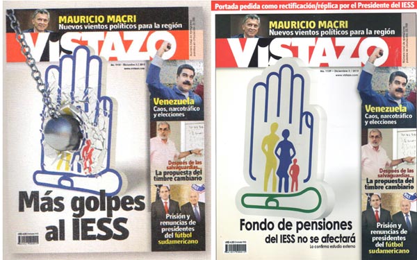 Portada Revista Vistazo
