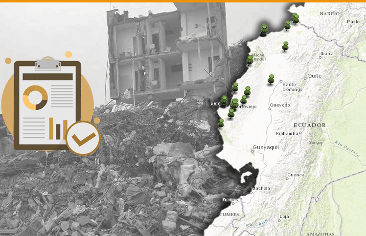 Medios y periodistas, otras víctimas del terremoto en Ecuador