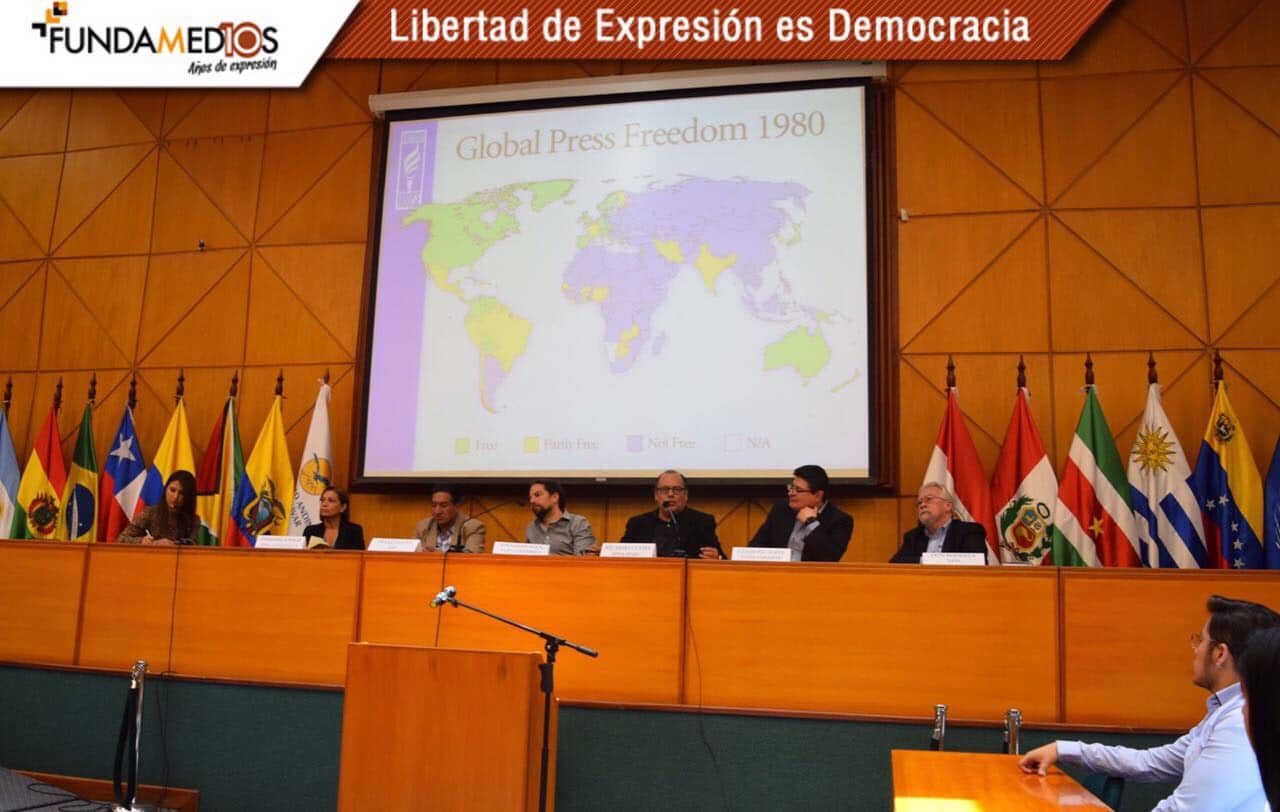 Representantes de organizaciones de cinco países andinos debatieron sobre la libertad de expresión en la Región