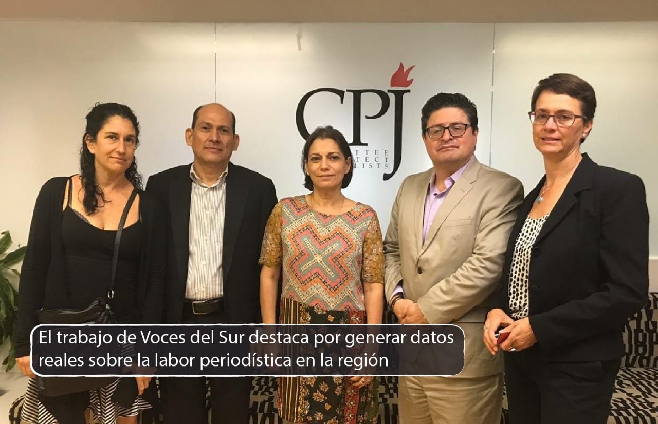 La experiencia de Voces del Sur resalta en diálogo internacional sobre agresiones a la prensa