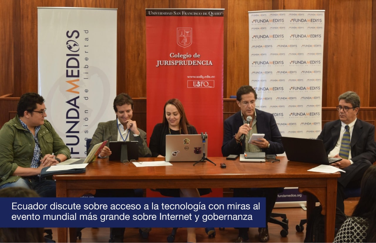 Ecuador discute sobre acceso a la tecnología con miras al evento mundial más grande sobre Internet y gobernanza