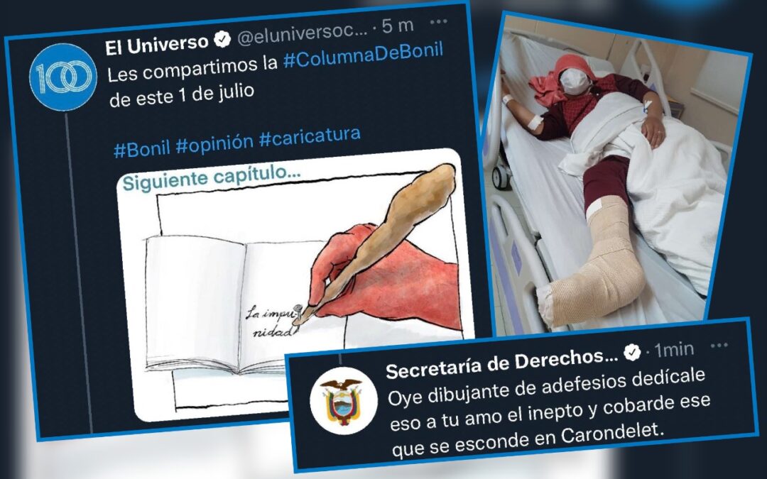 Fotógrafo comunitario permaneció 8 días en un hospital público de Ecuador con la pierna fracturada
