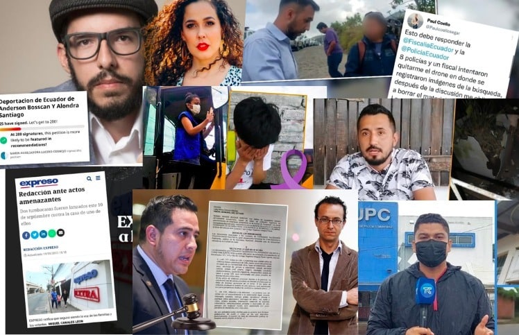 Septiembre: se vivieron nuevos atentados y amenazas violentas en contra de periodistas