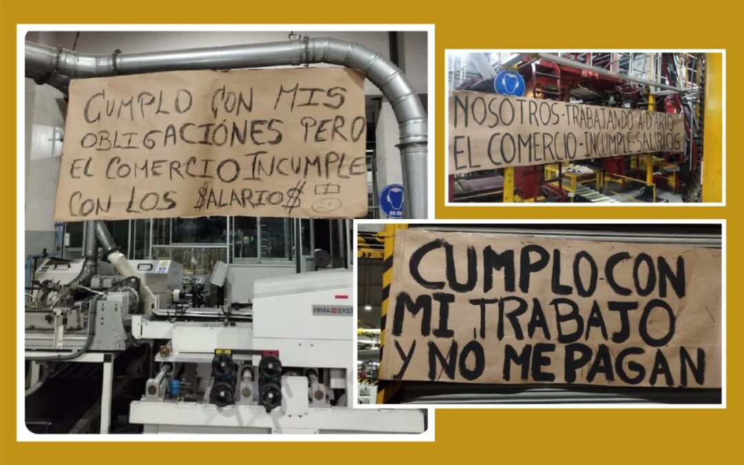 El Comercio adeuda más de dos meses de sueldos, colaboradores protestan pacíficamente