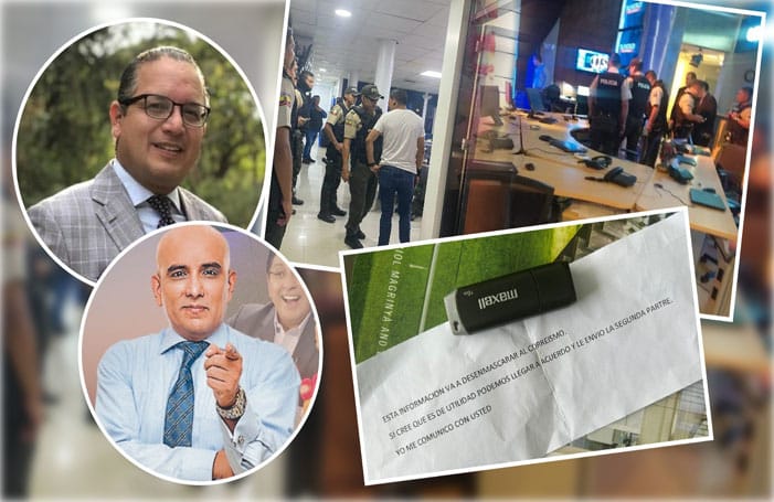 Periodistas ecuatorianos reciben artefactos explosivos en las instalaciones de sus medios