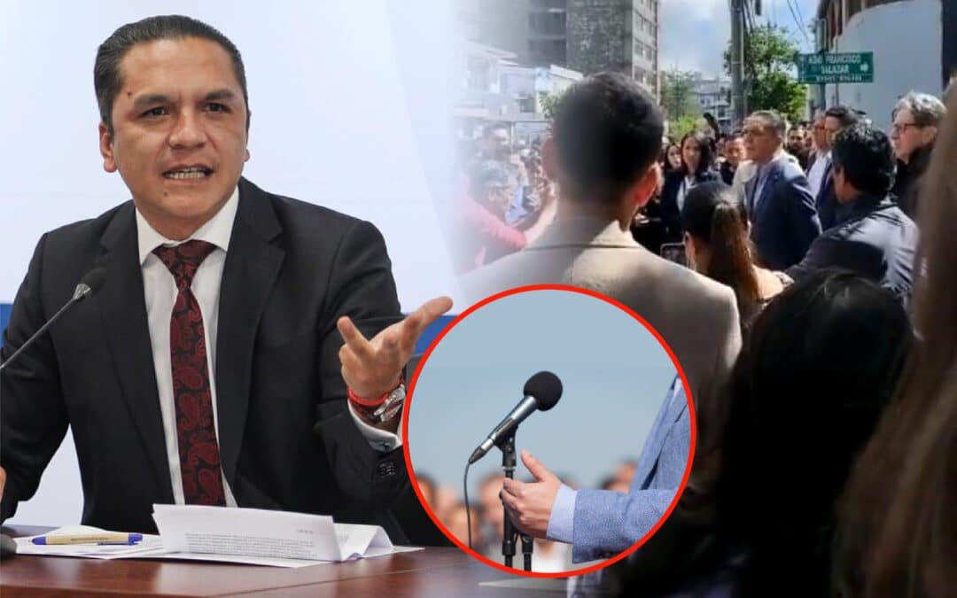 Presidente de la Judicatura de Ecuador lanza discurso contra la prensa, tras evacuación por amenaza de bomba