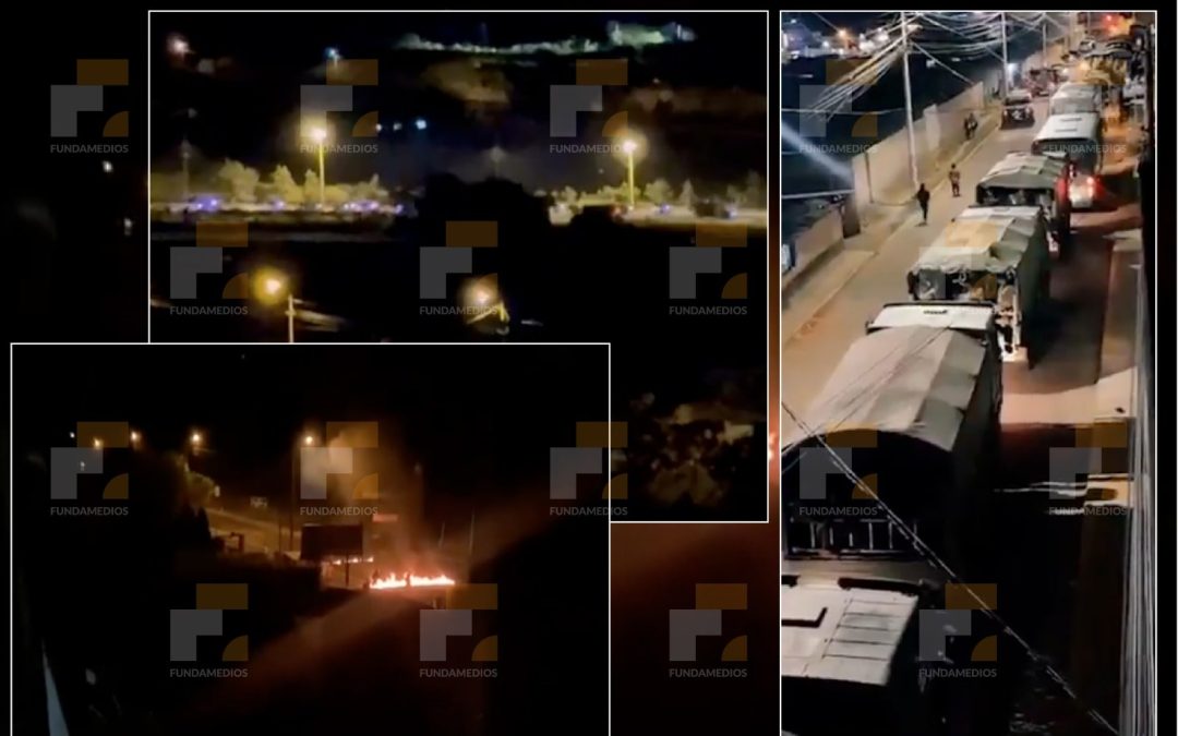 Se denuncian cortes de energía, bloqueo de señal y represión en Imbabura